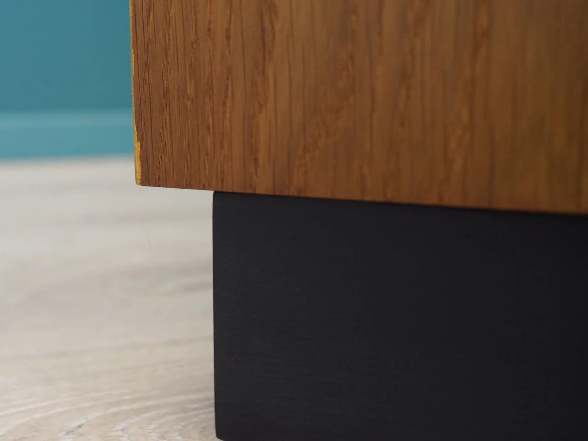 Regał, jesion brązowy ciemny, proj. B. Mogensen, Søborg Møbelfabrik, Dania, lata 70. - 43967