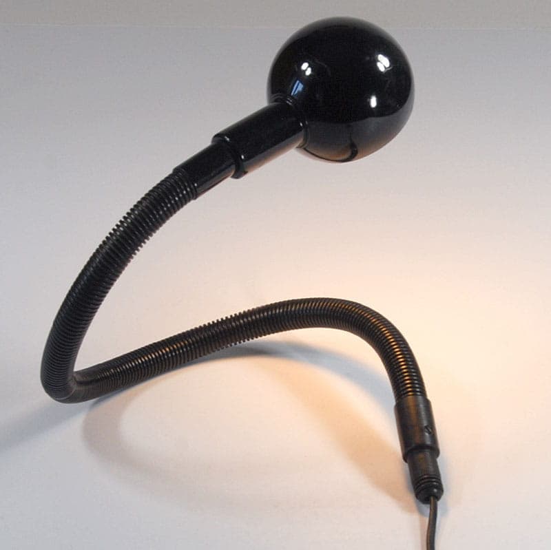 Black Hebi Table Lamp, by I. Hosoe for Valenti Luce, Italy, 1970s - 43493