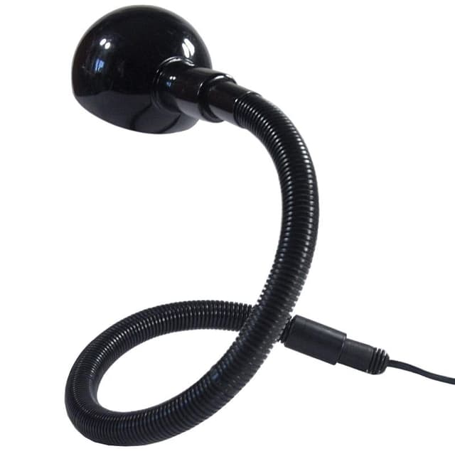 Black Hebi Table Lamp, by I. Hosoe for Valenti Luce, Italy, 1970s - DIMENSION