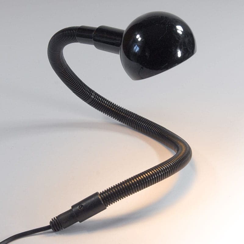 Black Hebi Table Lamp, by I. Hosoe for Valenti Luce, Italy, 1970s - 43492