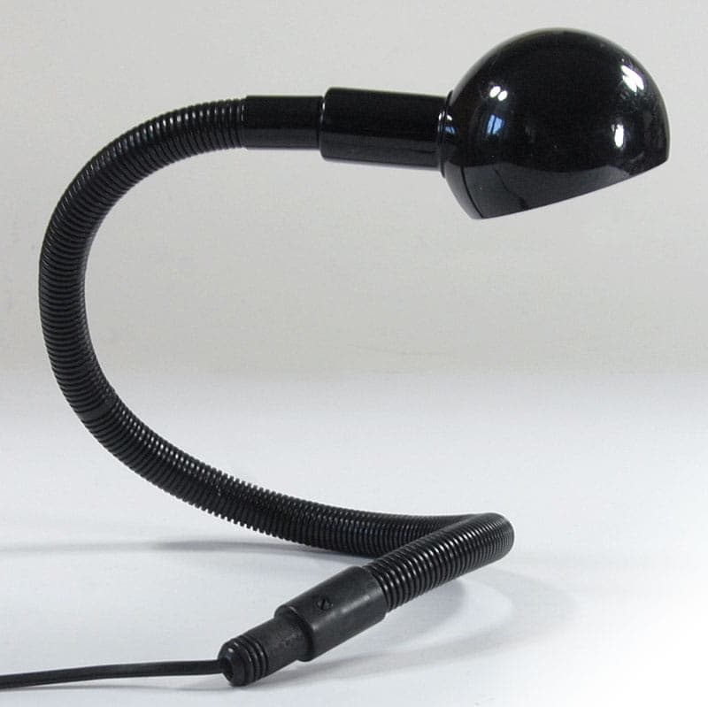 Black Hebi Table Lamp, by I. Hosoe for Valenti Luce, Italy, 1970s - 43491