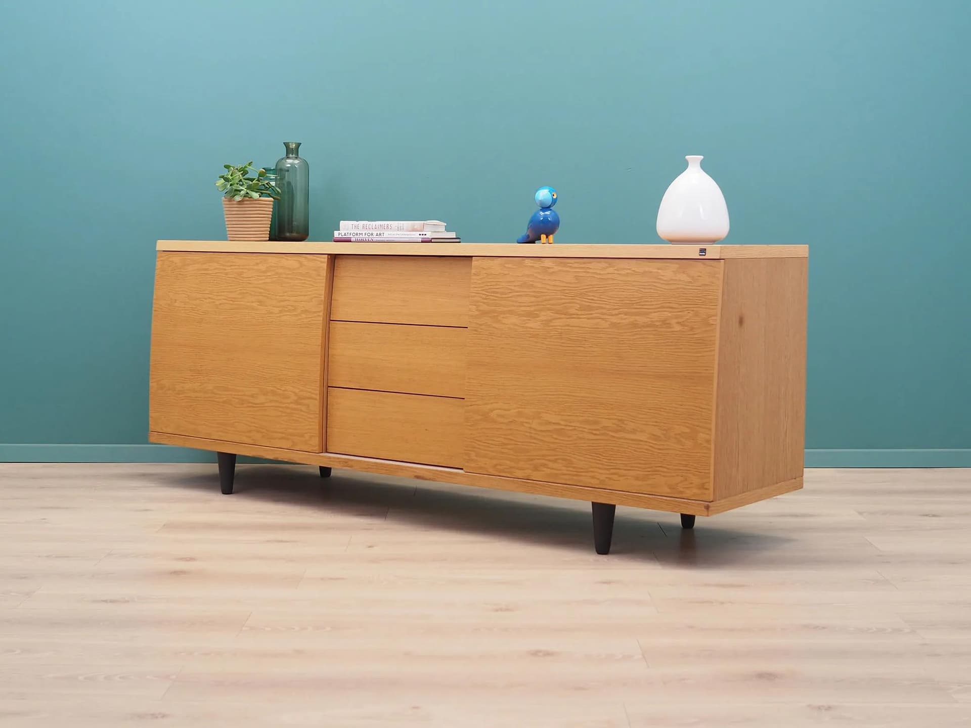 Sideboard, jesion brązowy, Skovby Møbelfabrik, Dania, lata 90. - 43928