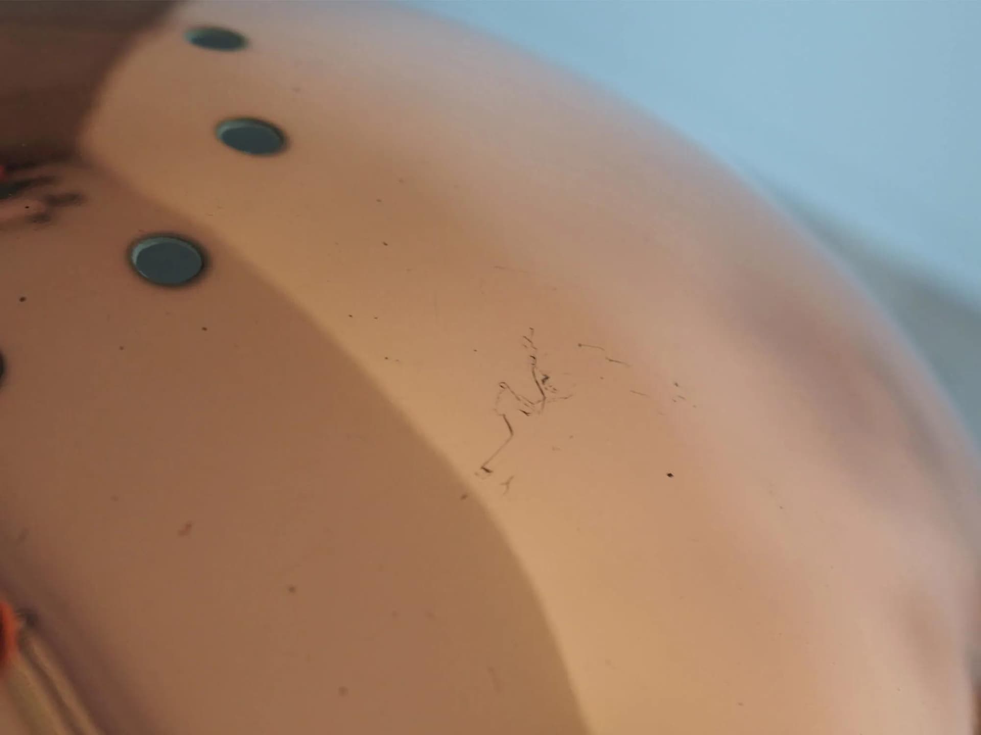 Pendant lamp, pink metal, Denmark, 1990s - 43915