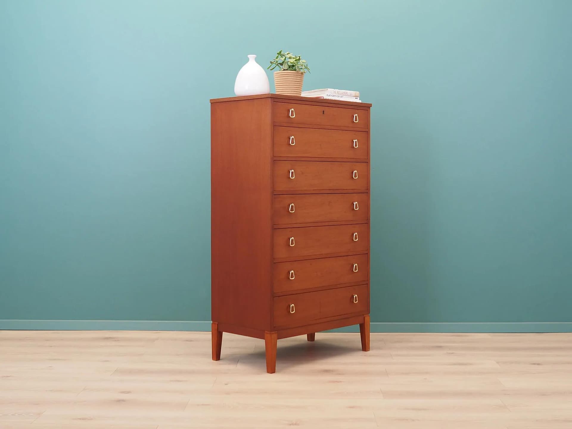 Komoda, mahoń ciemny, Dania, lata 70. - 43896