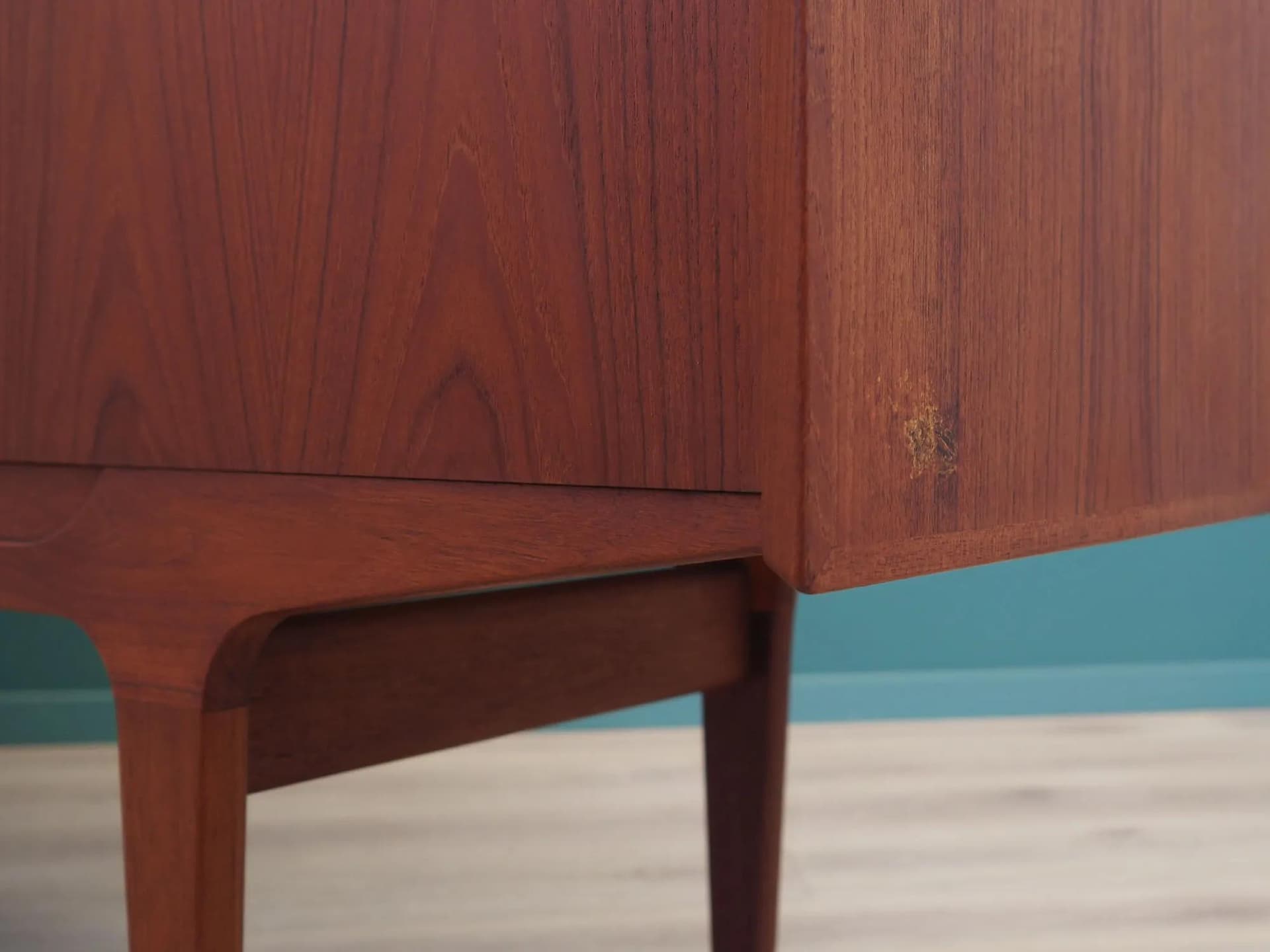 Highboard, teak brązowy, Dania, lata 60. - 43883