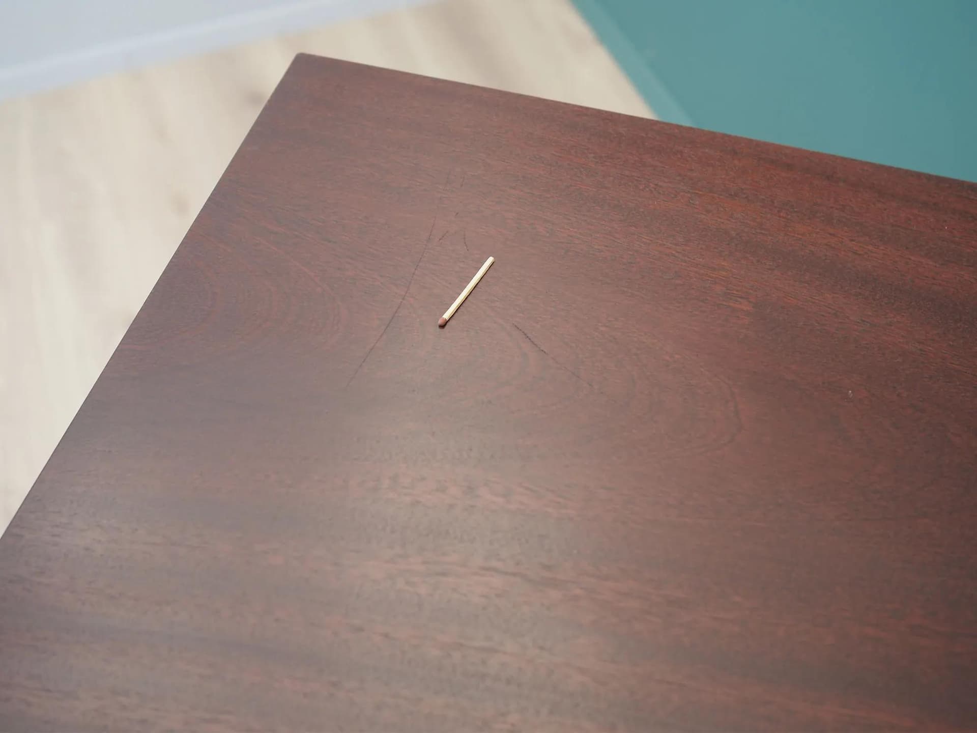 Bookcase, mahogany, black wood legs, Ulferts, Sweden, 1960s - 43876