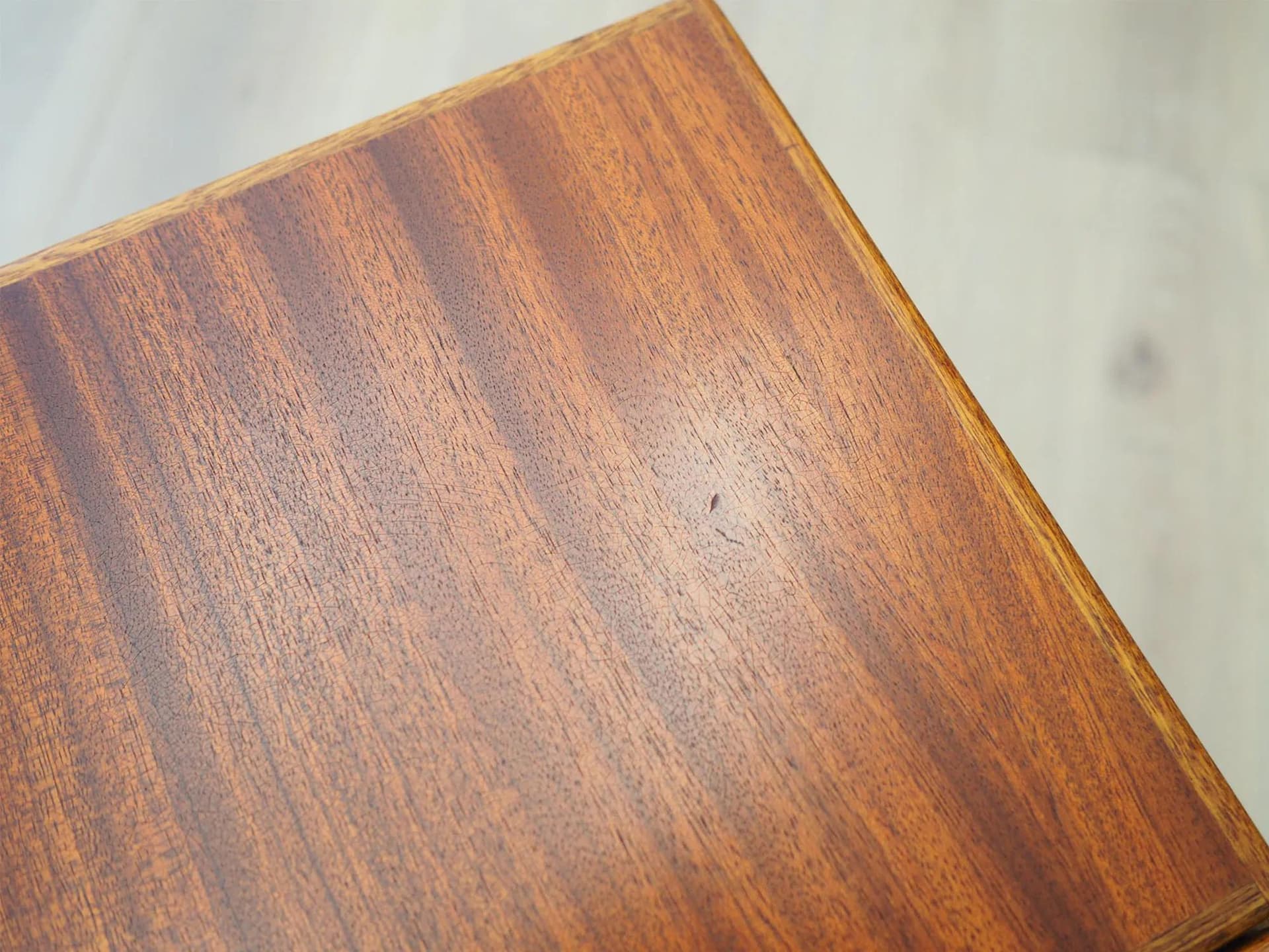 Coffee table, dark mahogany, Denmark, 1970s - 43855