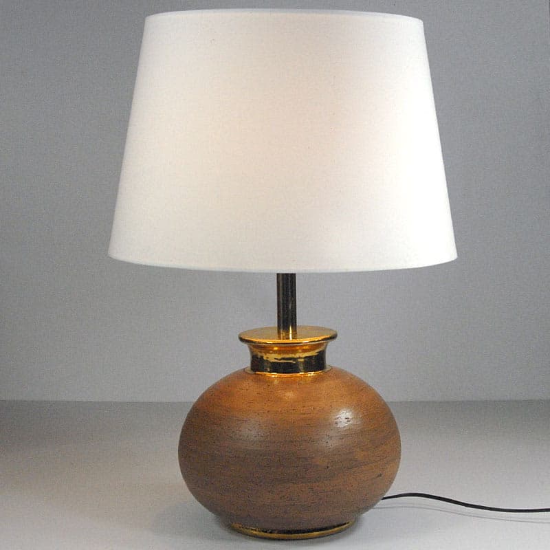 Lampa stołowa Studio 4, brąz, ceramika, Włochy, lata 60. - 43400