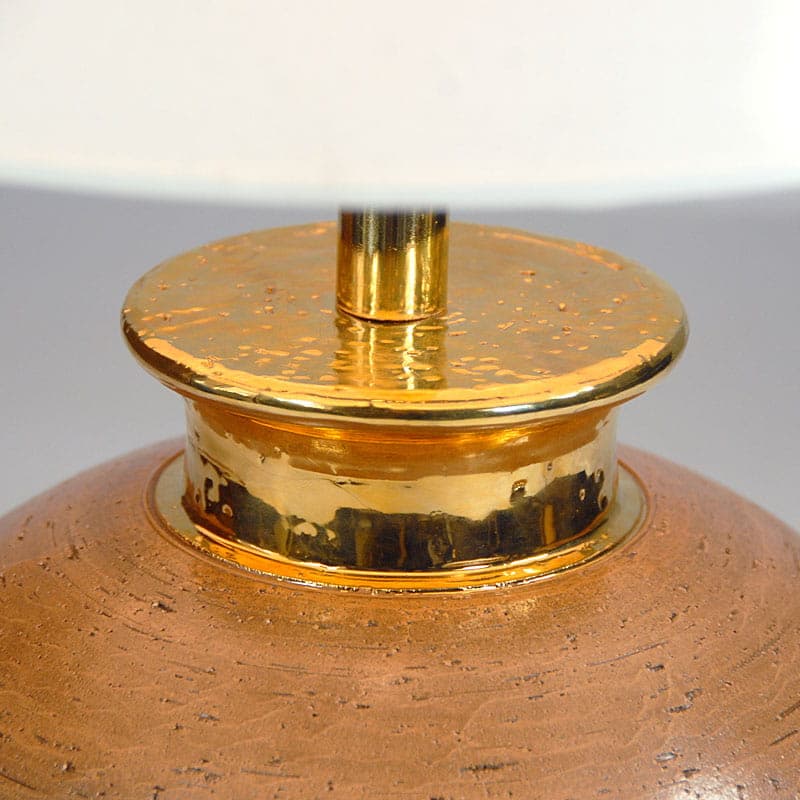 Lampa stołowa Studio 4, brąz, ceramika, Włochy, lata 60. - 43397