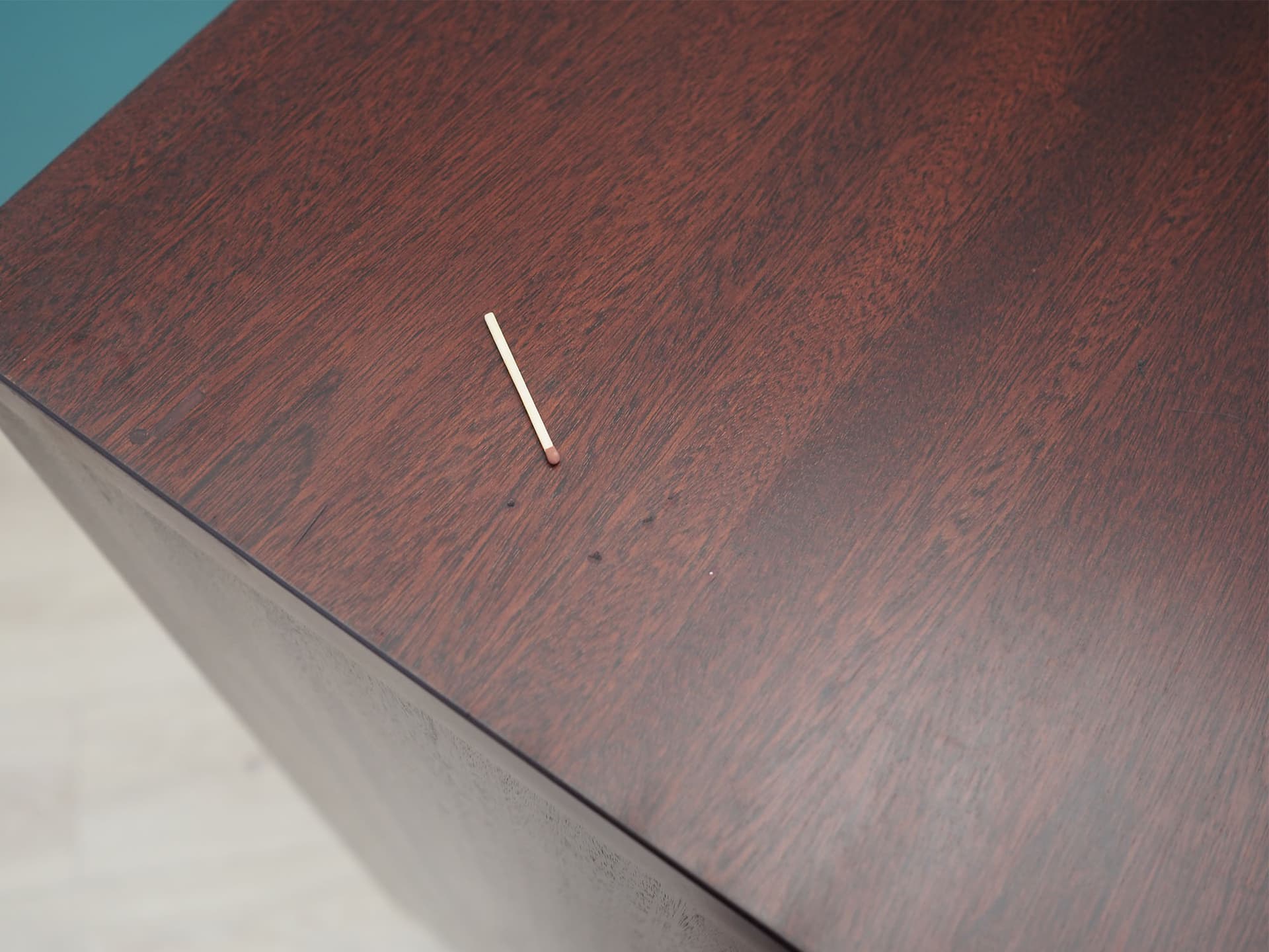 Komoda, mahoń brąz ciemny, Ulferts, Szwecja, lata 60. - 50760