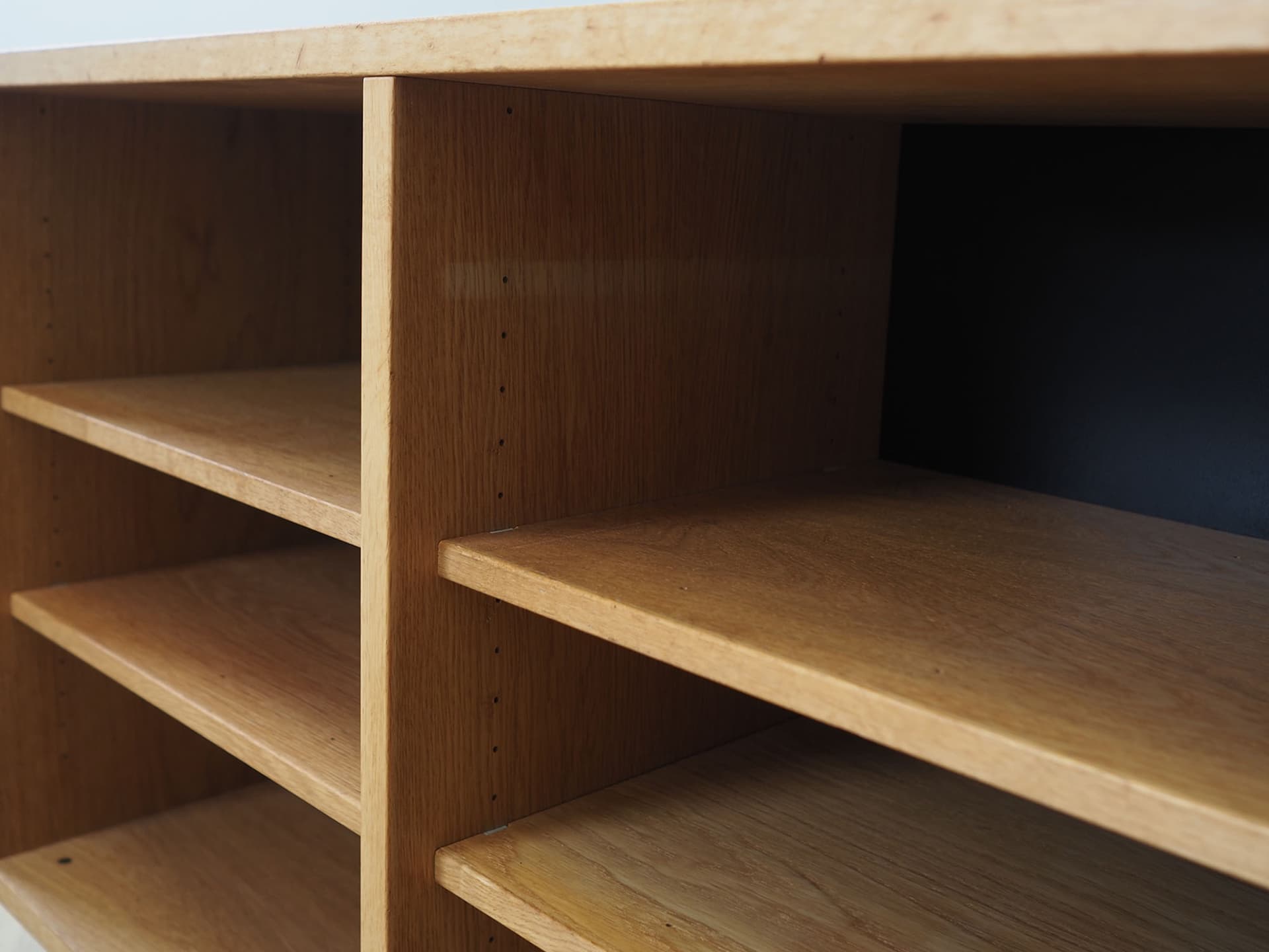 Bookcase, light ash, Denmark, 1970s - 50756