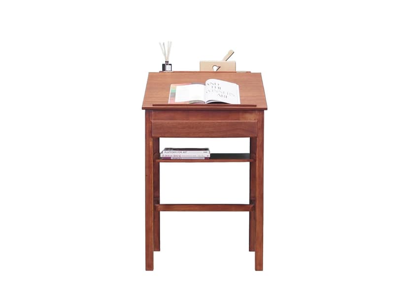 Sekretarzyk, mahon, miedziany, Dania, lata 60.