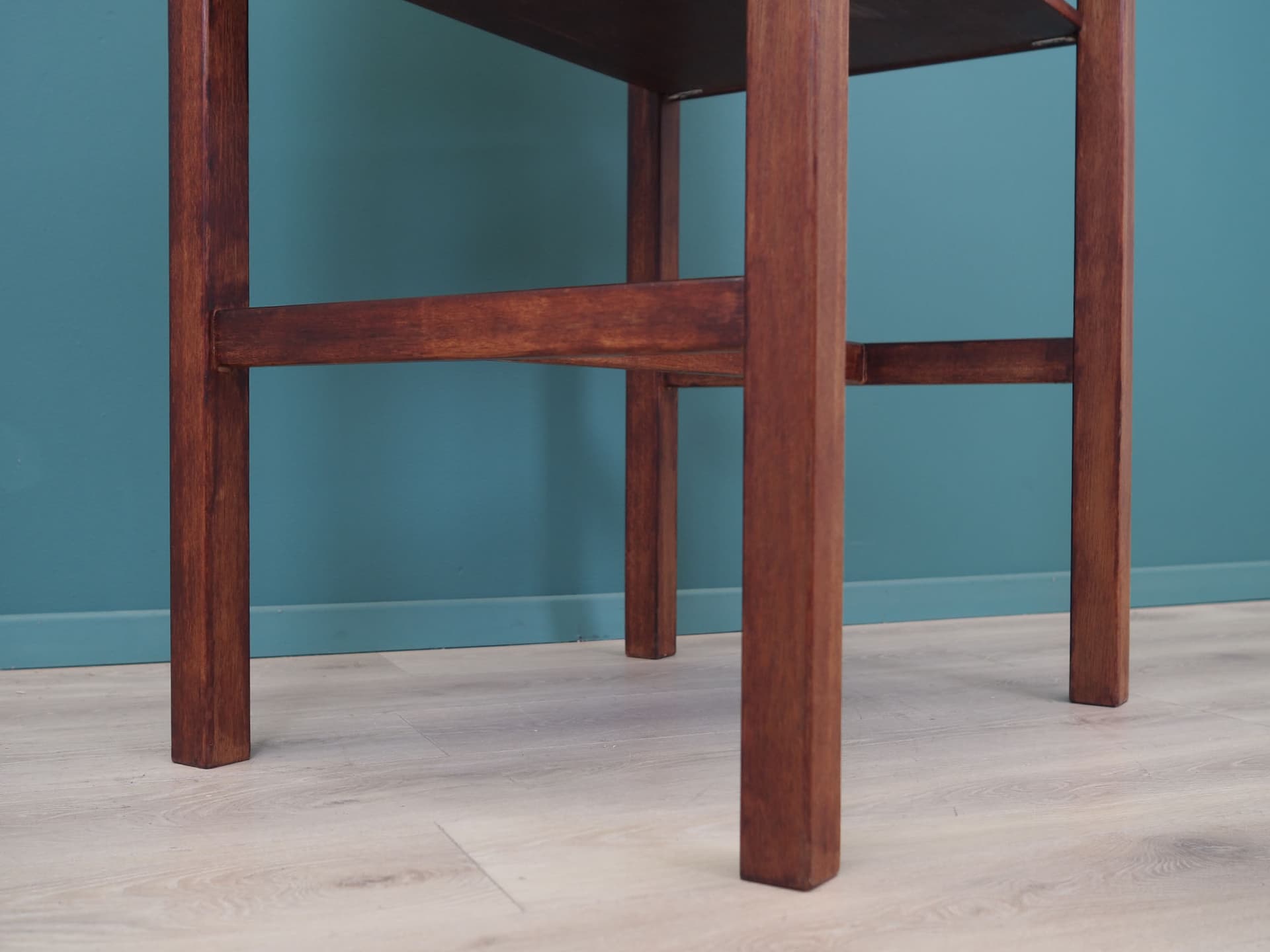 Sekretarzyk, mahon, miedziany, Dania, lata 60. - 50726