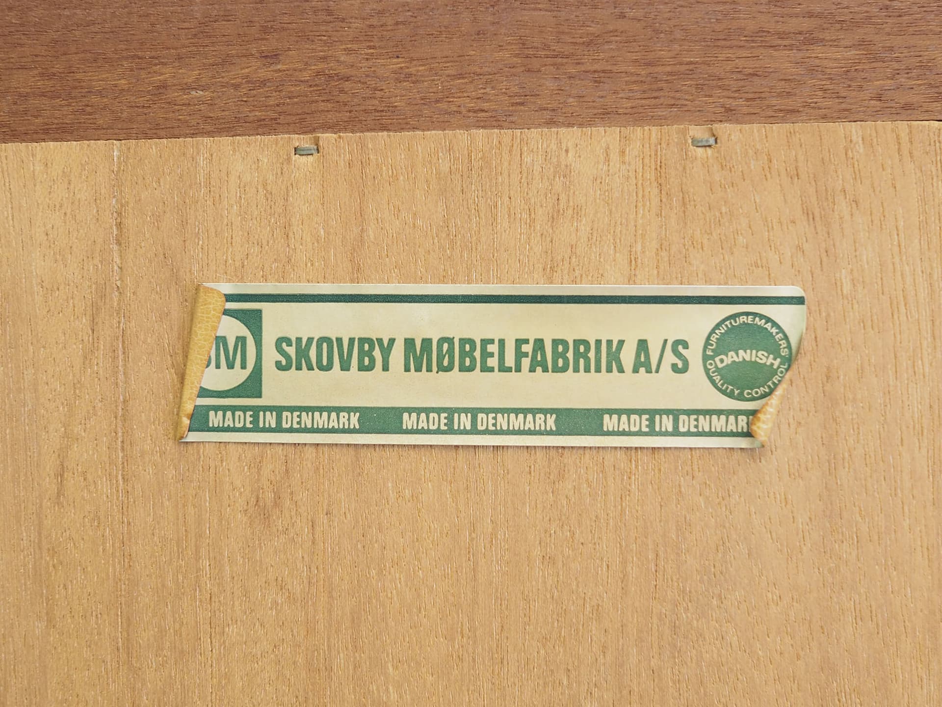 Regał, jesion jasnobrązowy, Skovby Møbelfabrik, Dania, lata 70. - 50720