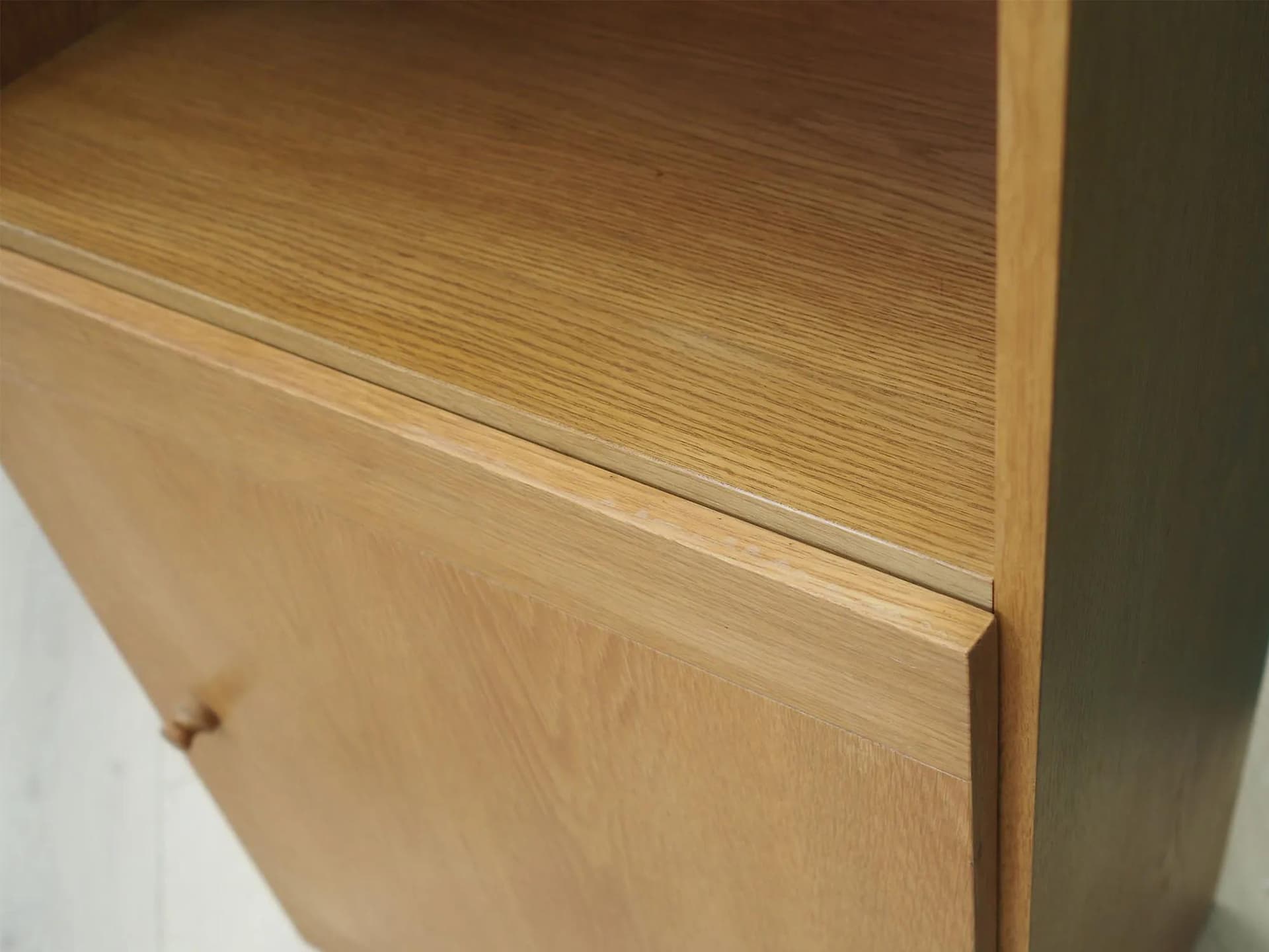 Regał, jesion jasnobrązowy, Skovby Møbelfabrik, Dania, lata 70. - 43791