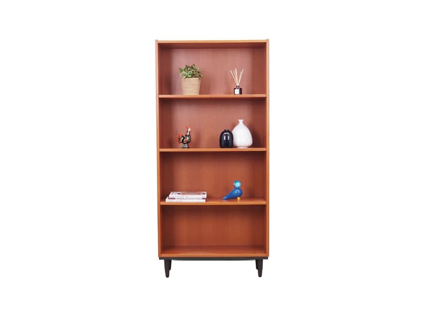 Regał, jesion pomarańczowy, Dania, lata 70.