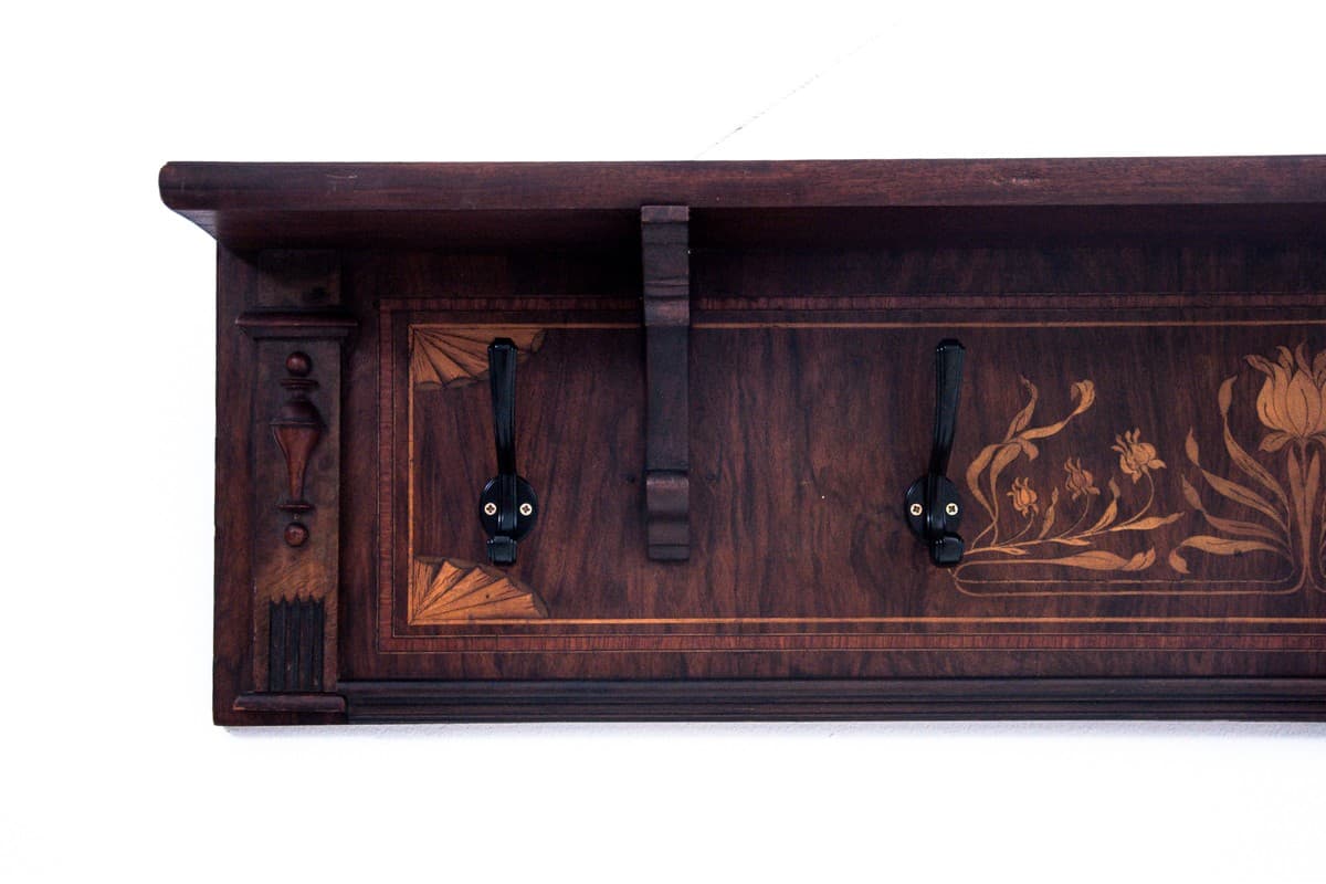 Brown Marquetry Wardrobe, Western Europe, 1920s - 47631