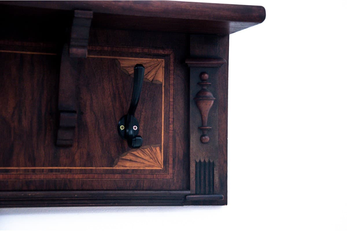 Brown Marquetry Wardrobe, Western Europe, 1920s - 47633