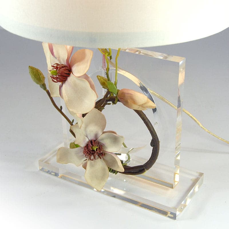 Table Lamp Pauline H, transparent acrylic, France, 1980s. - 44147