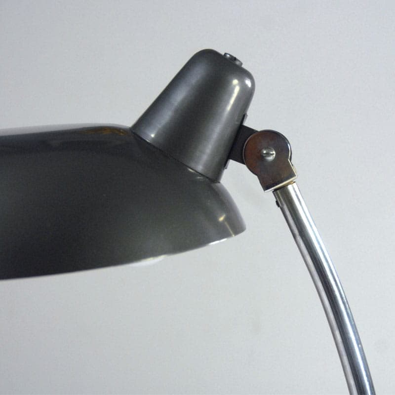 Lampa biurkowa Seminaria Torino, metal czarny, Włochy, lata 50. - 44124