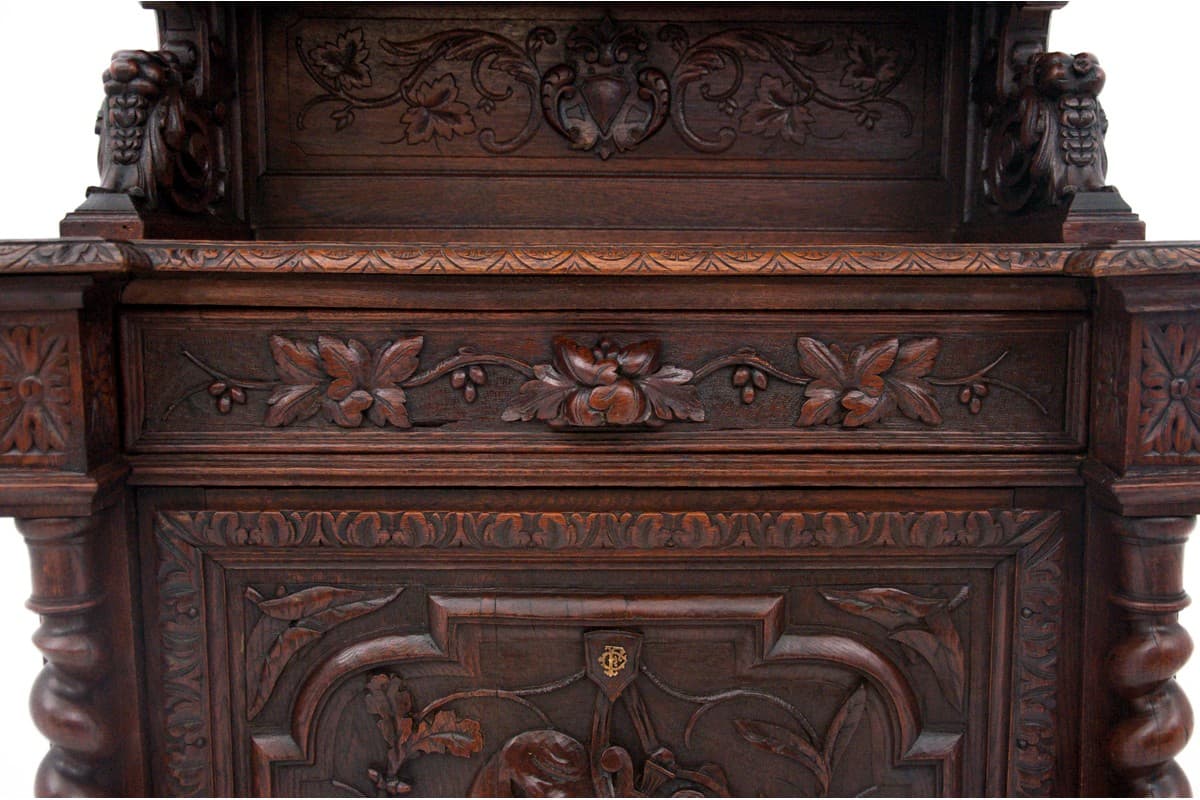 Oak Neo-Renaissance Sideboard, France, 1880s - 47724