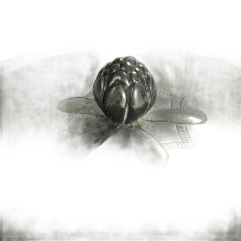 Srebrny pojemnik dekoracyjny, proj. J. Andersen, Dania, lata 30. - 6114