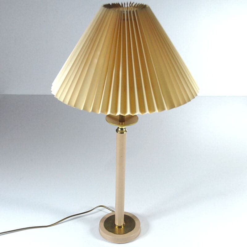 Table Lamp Kullman, beige, metal, Germany, 1980s. - 44076