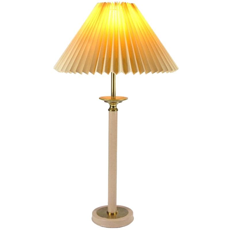 Table Lamp Kullman, beige, metal, Germany, 1980s.