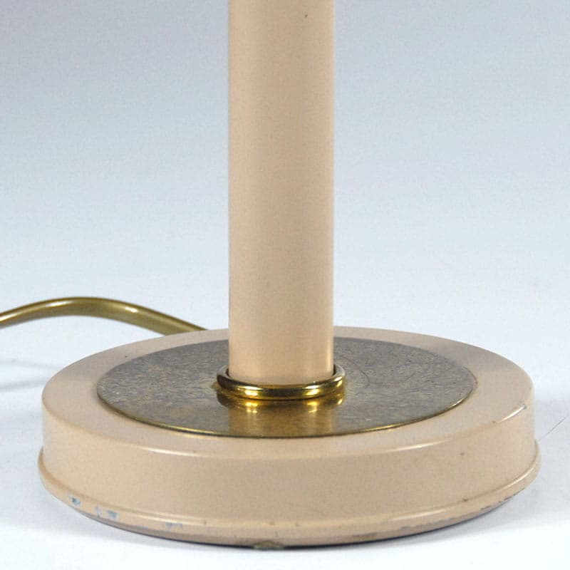 Table Lamp Kullman, beige, metal, Germany, 1980s. - 44080