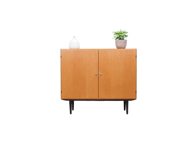 Sideboard, light brown ash, Denmark, 1970s - DIMENSION