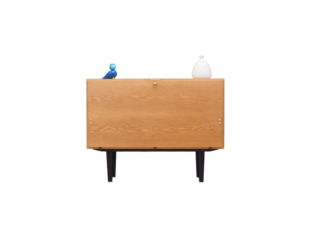 Cabinet, light brown ash, Denmark, 1970s - DIMENSION