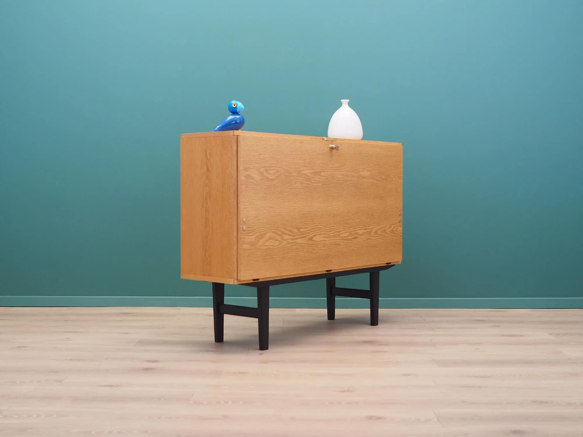 Cabinet, light brown ash, Denmark, 1970s - 44394