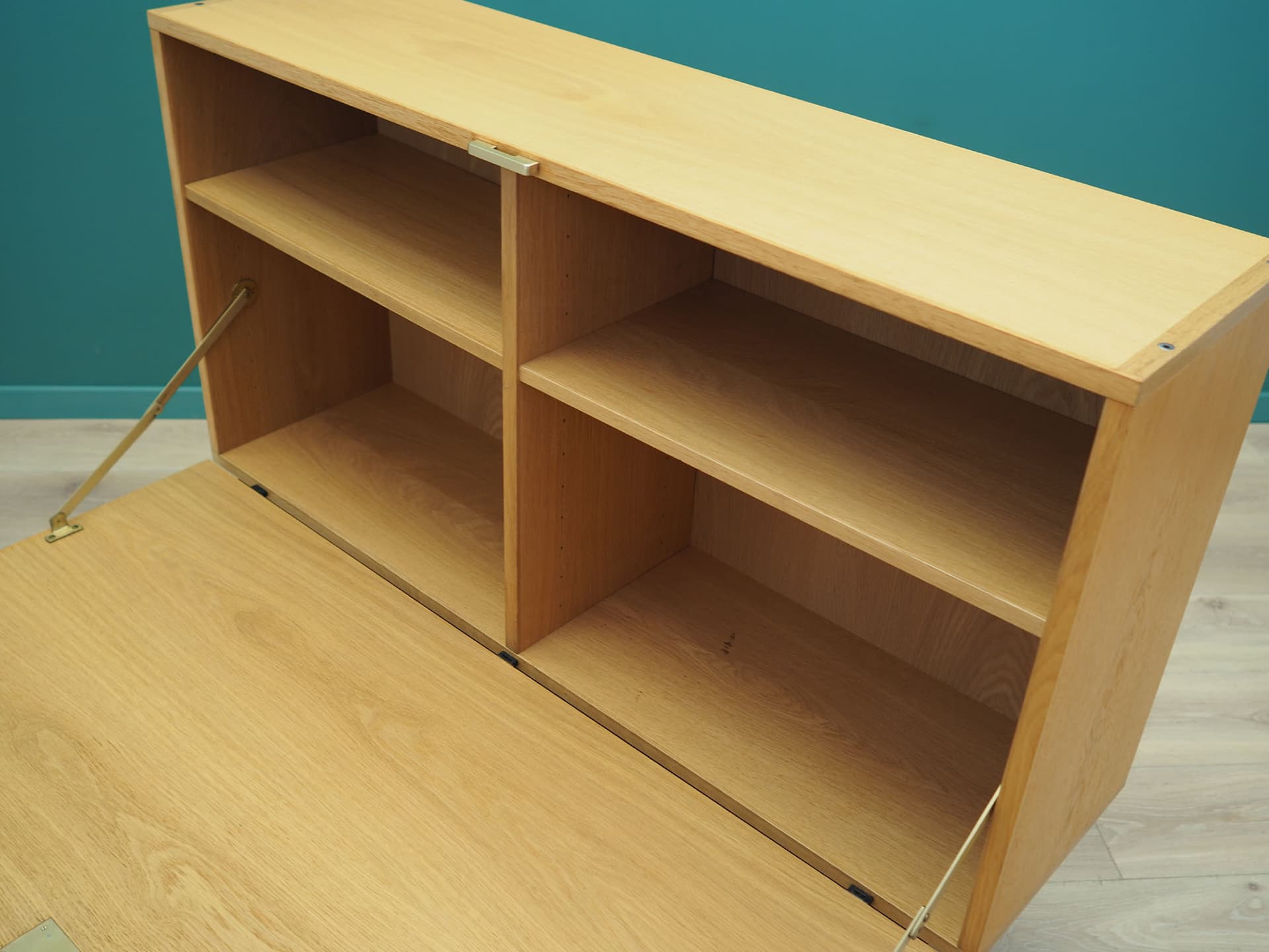 Cabinet, light brown ash, Denmark, 1970s - 50535