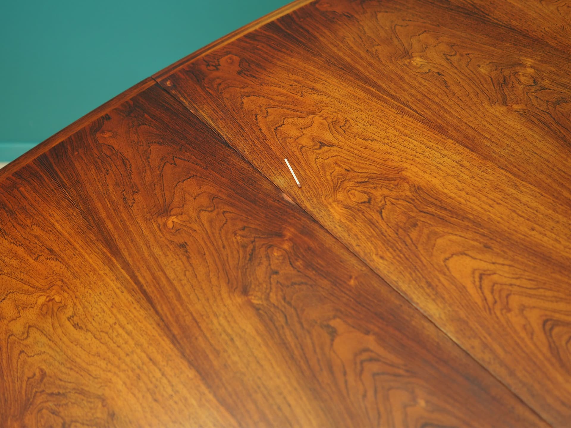 Oval table, brown rosewood, by A. Vodder, Sibast, Denmark, 1950s. - 50524