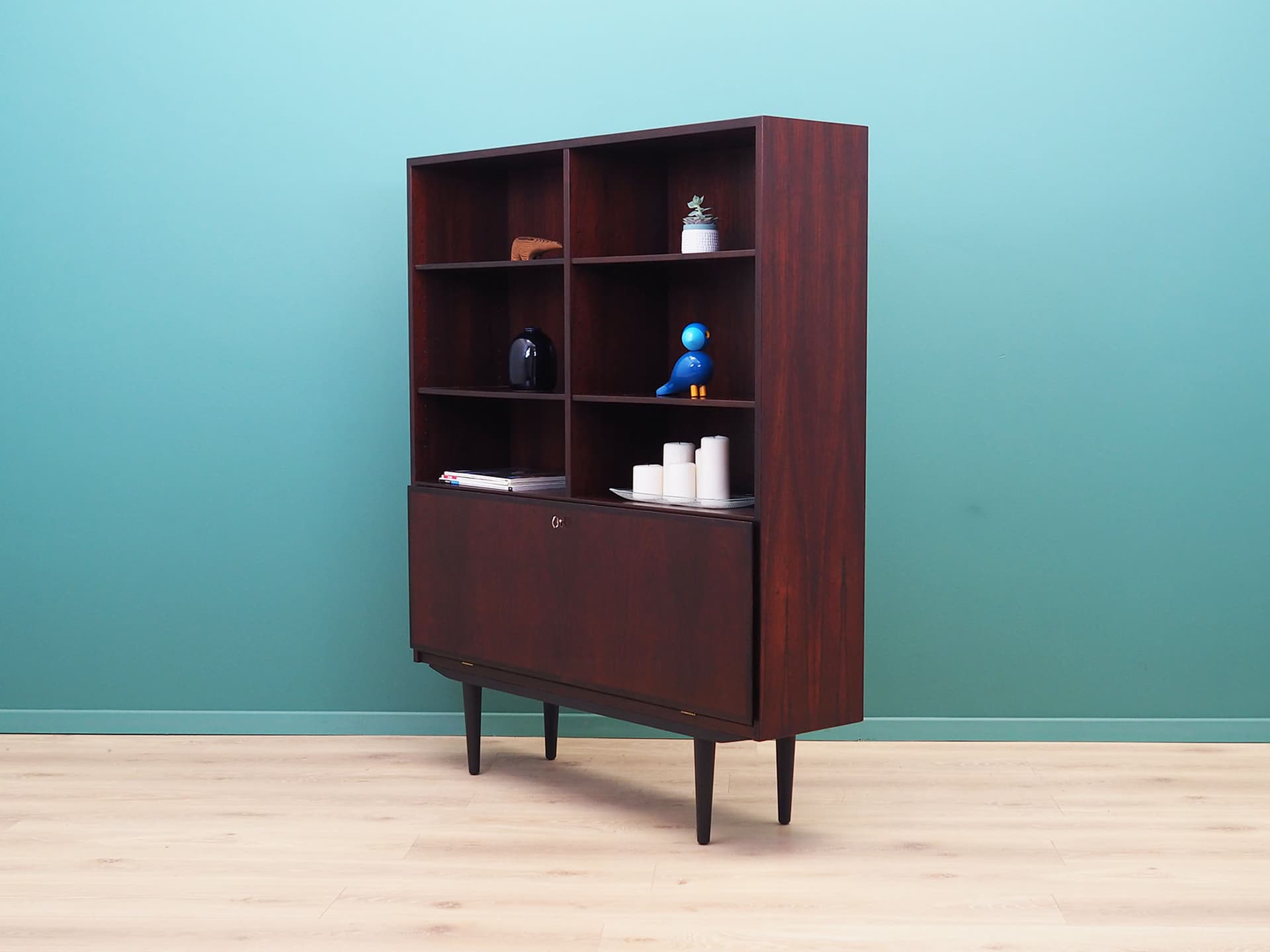 Bookcase, rosewood, Omann Jun, Denmark, 1970s. - 50478