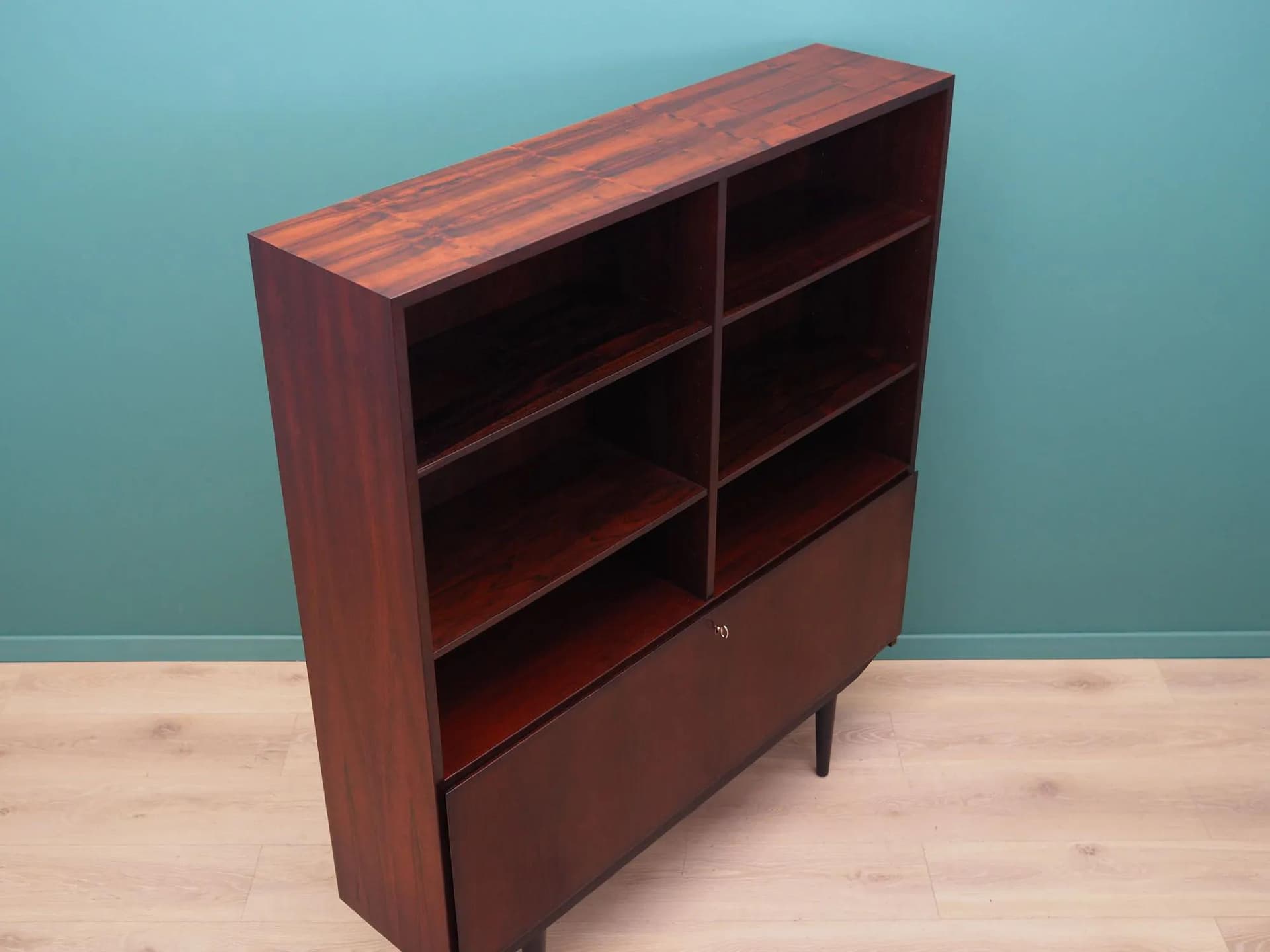 Bookcase, rosewood, Omann Jun, Denmark, 1970s. - 44343