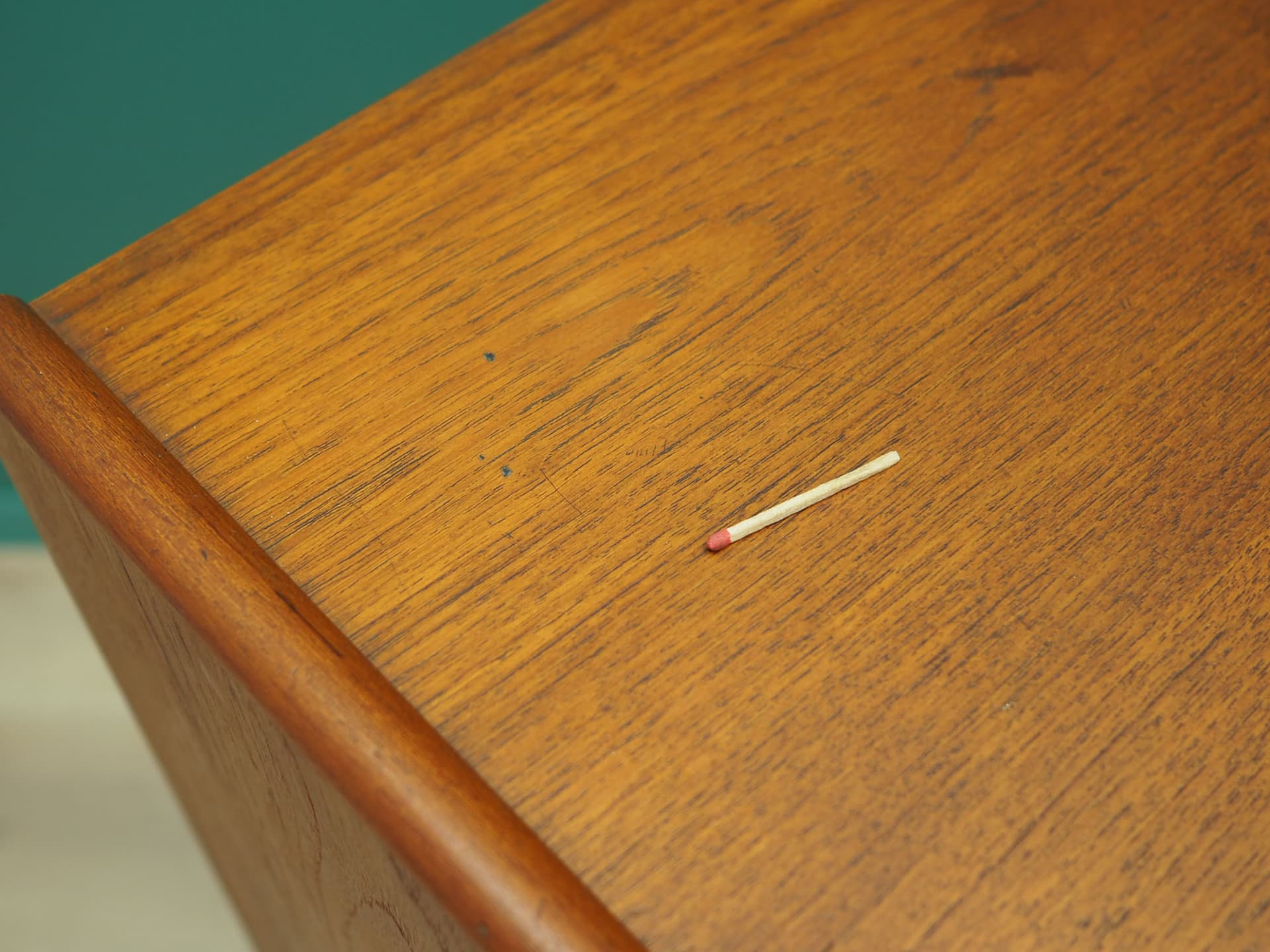 Komoda, duński design, brązowy, teak, Dania, lata 70. - 50471