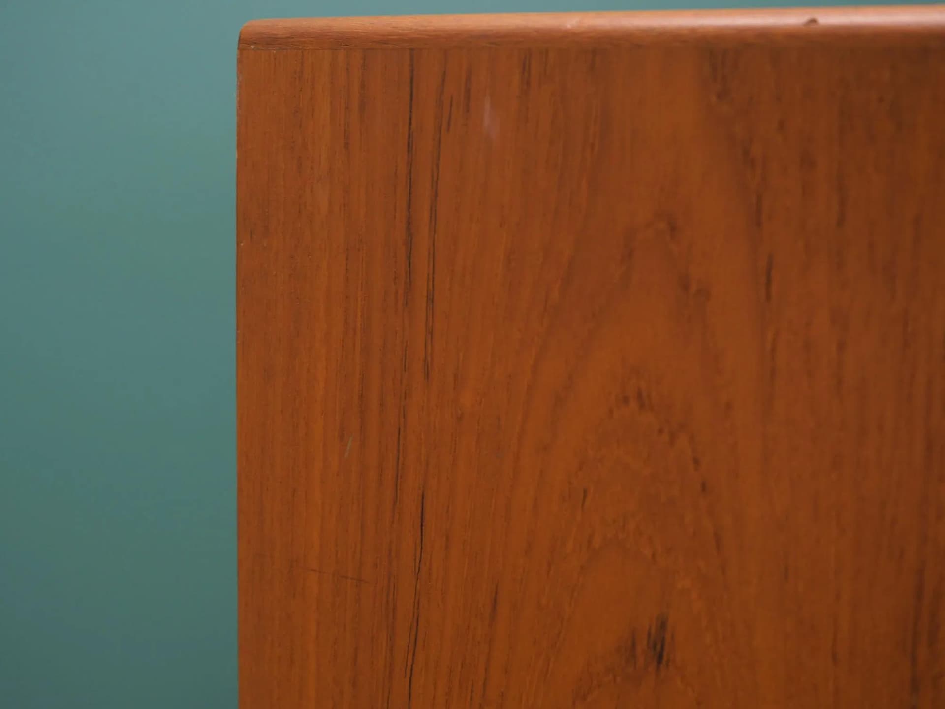 Komoda, duński design, brązowy, teak, Dania, lata 70. - 44331