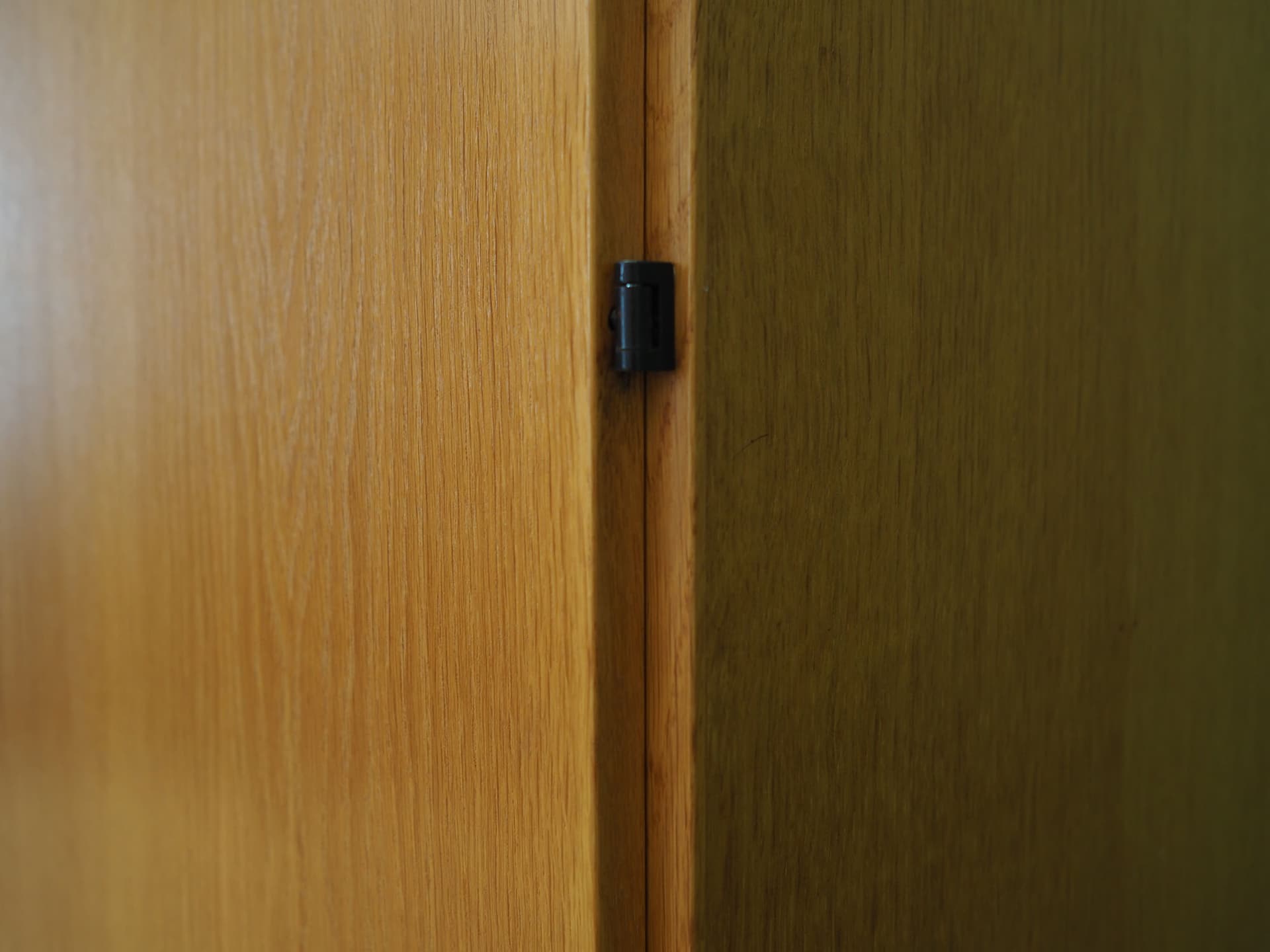 Wardrobe, brown ash, Denmark, 1970s - 50439