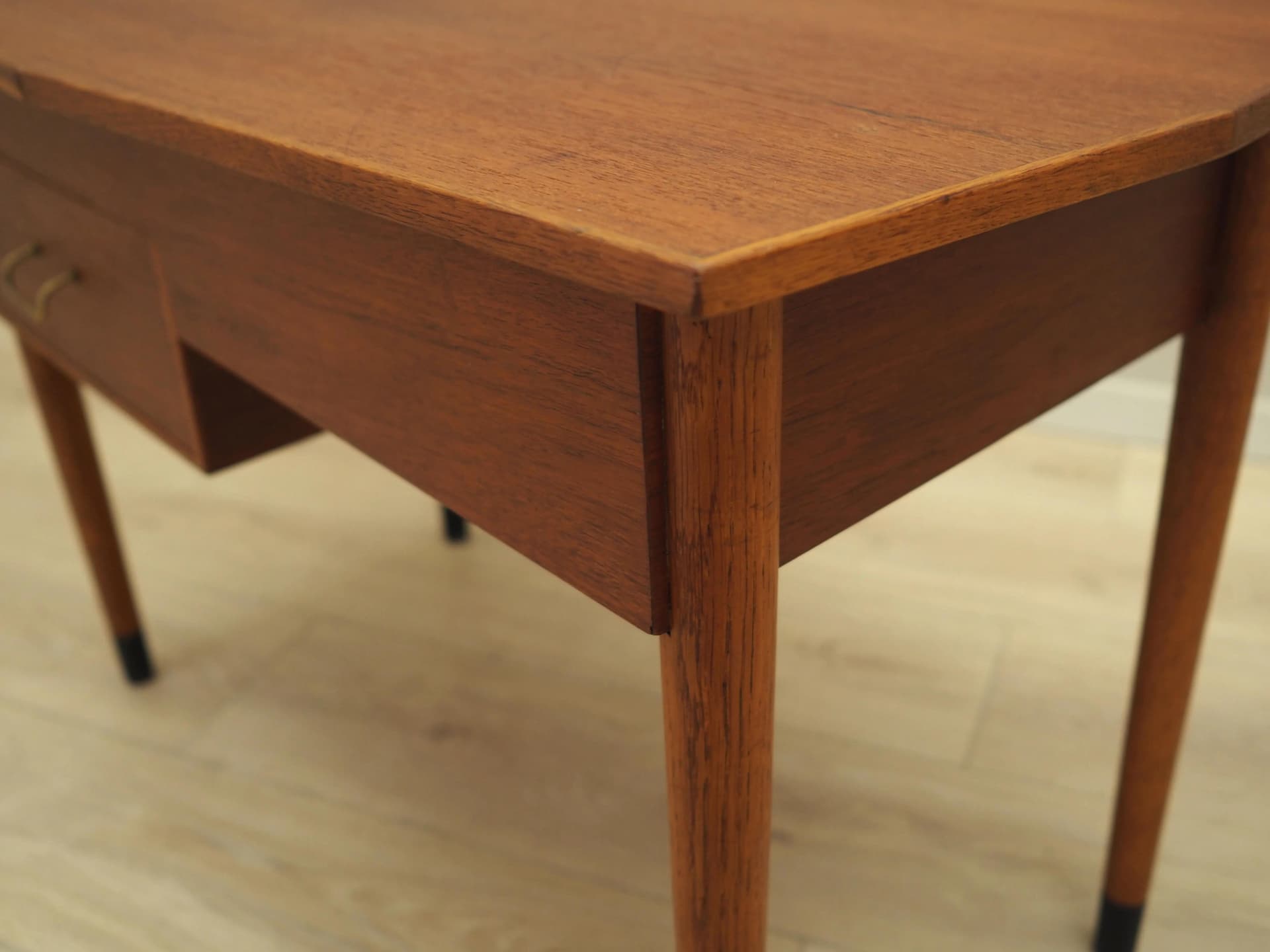 Sewing Table, brown teak, Denmark, 1960s. - 44618