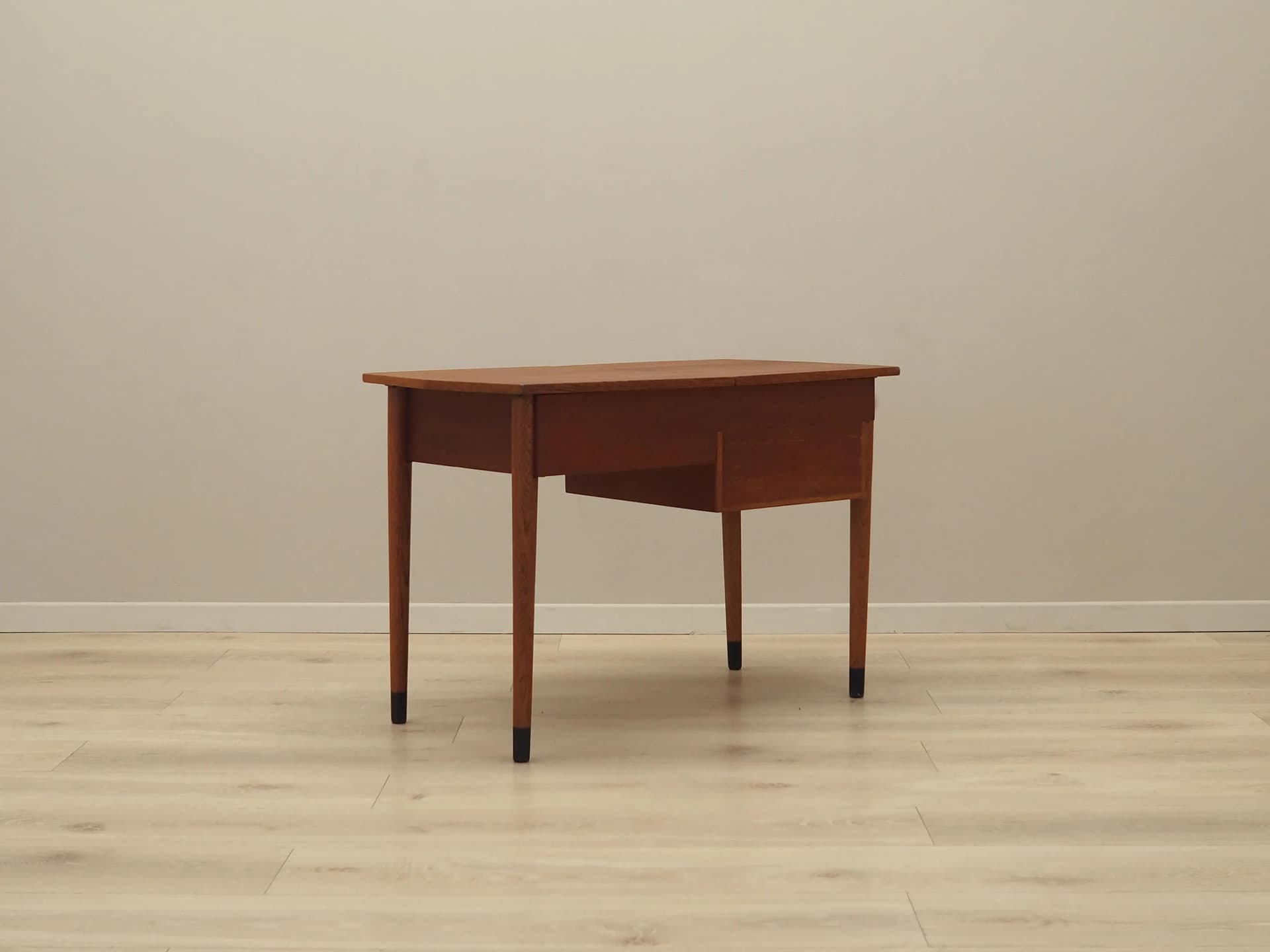 Sewing Table, brown teak, Denmark, 1960s. - 44615