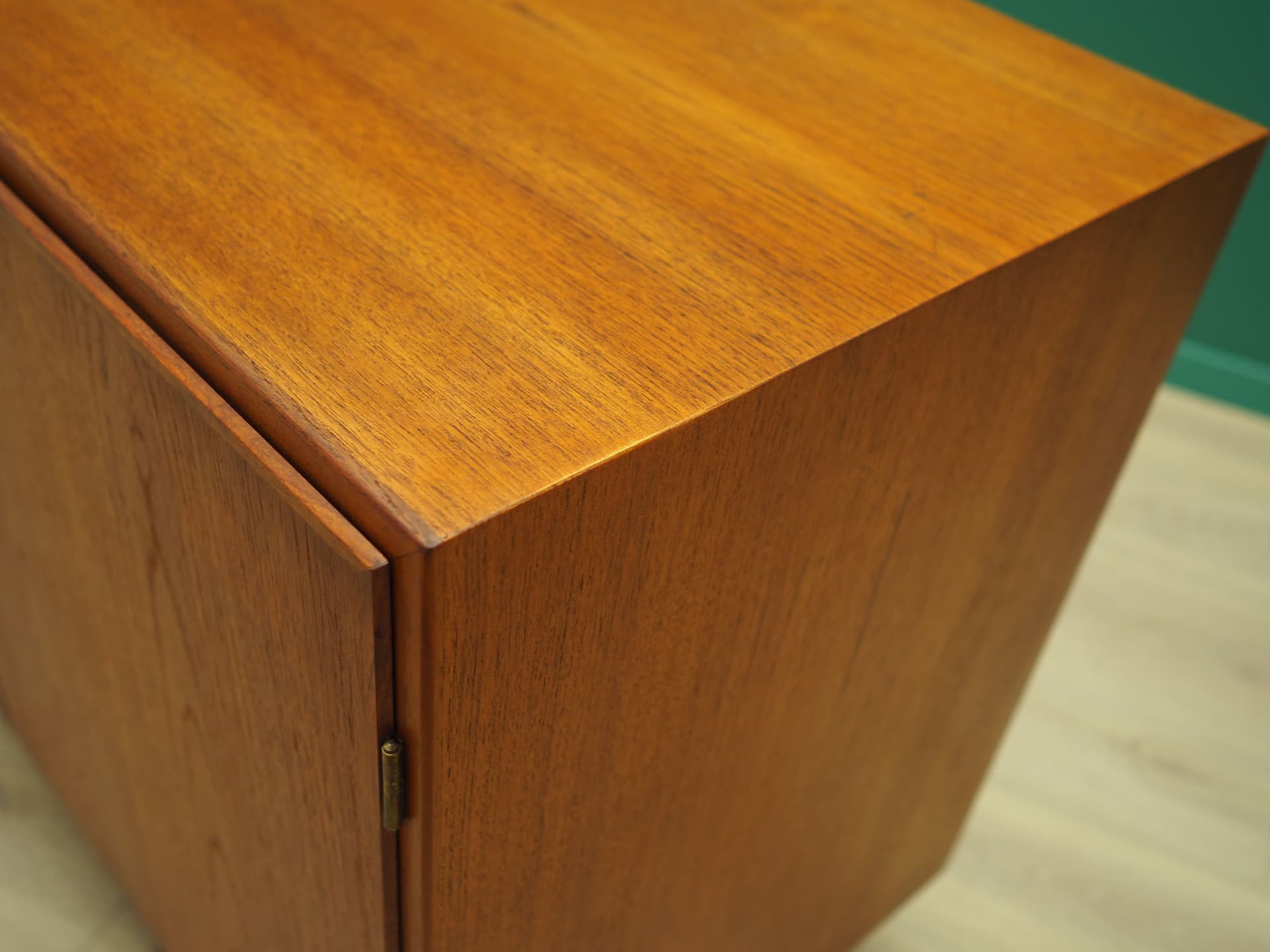 Cabinet, brown teak, by B. Mogensen, for Søborg Møbelfabrik, Denmark, 1960s. - 50352