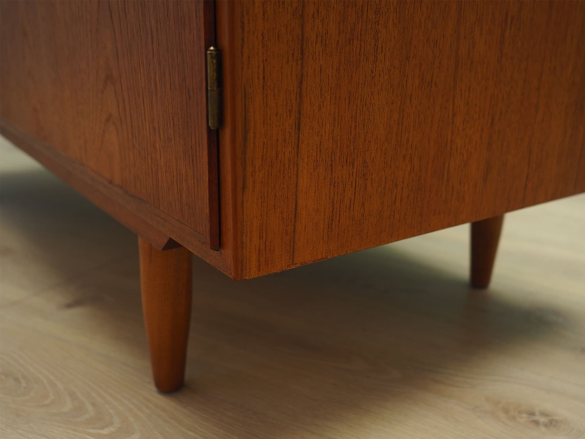Cabinet, brown teak, by B. Mogensen, for Søborg Møbelfabrik, Denmark, 1960s. - 50354