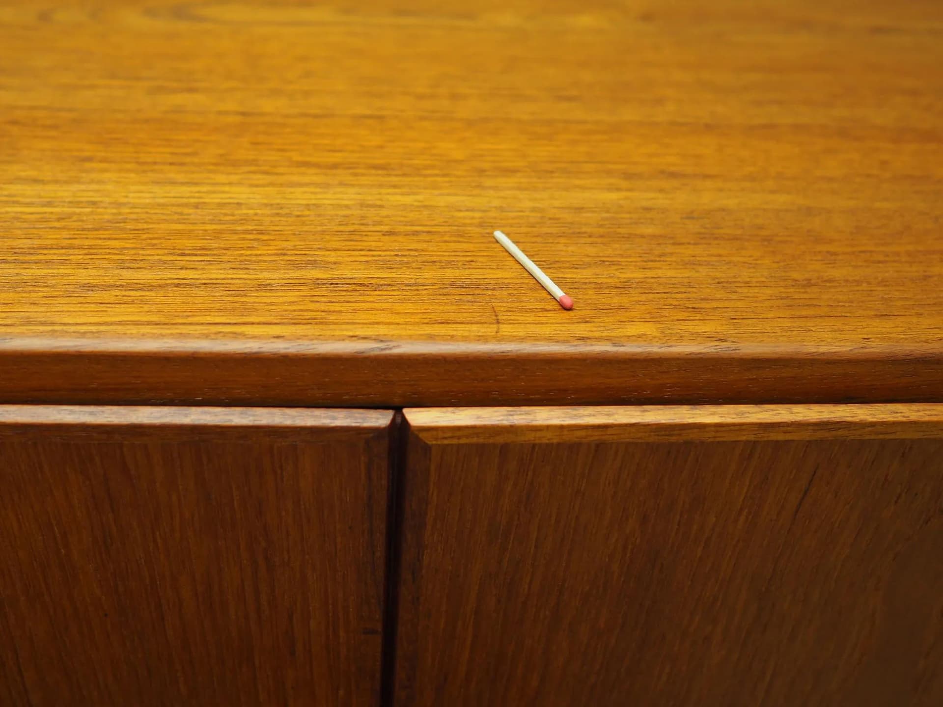 Cabinet, brown teak, by B. Mogensen, for Søborg Møbelfabrik, Denmark, 1960s. - 44582