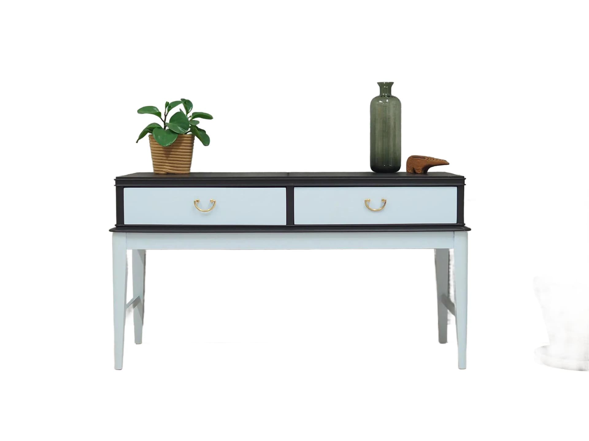 Sideboard, Modernism, blue walnut, France, 1970s