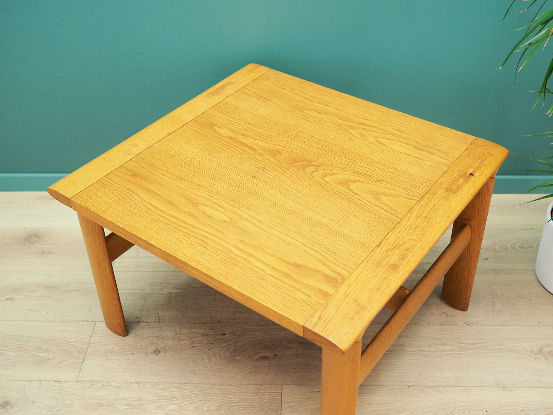 Coffee table, light brown oak, Denmark, 1960s. - 44719