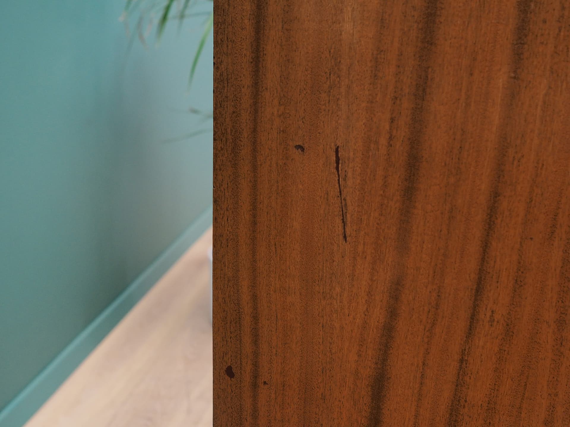 Komoda, mahon brązowy ciemny, Dania, lata 70. - 44777