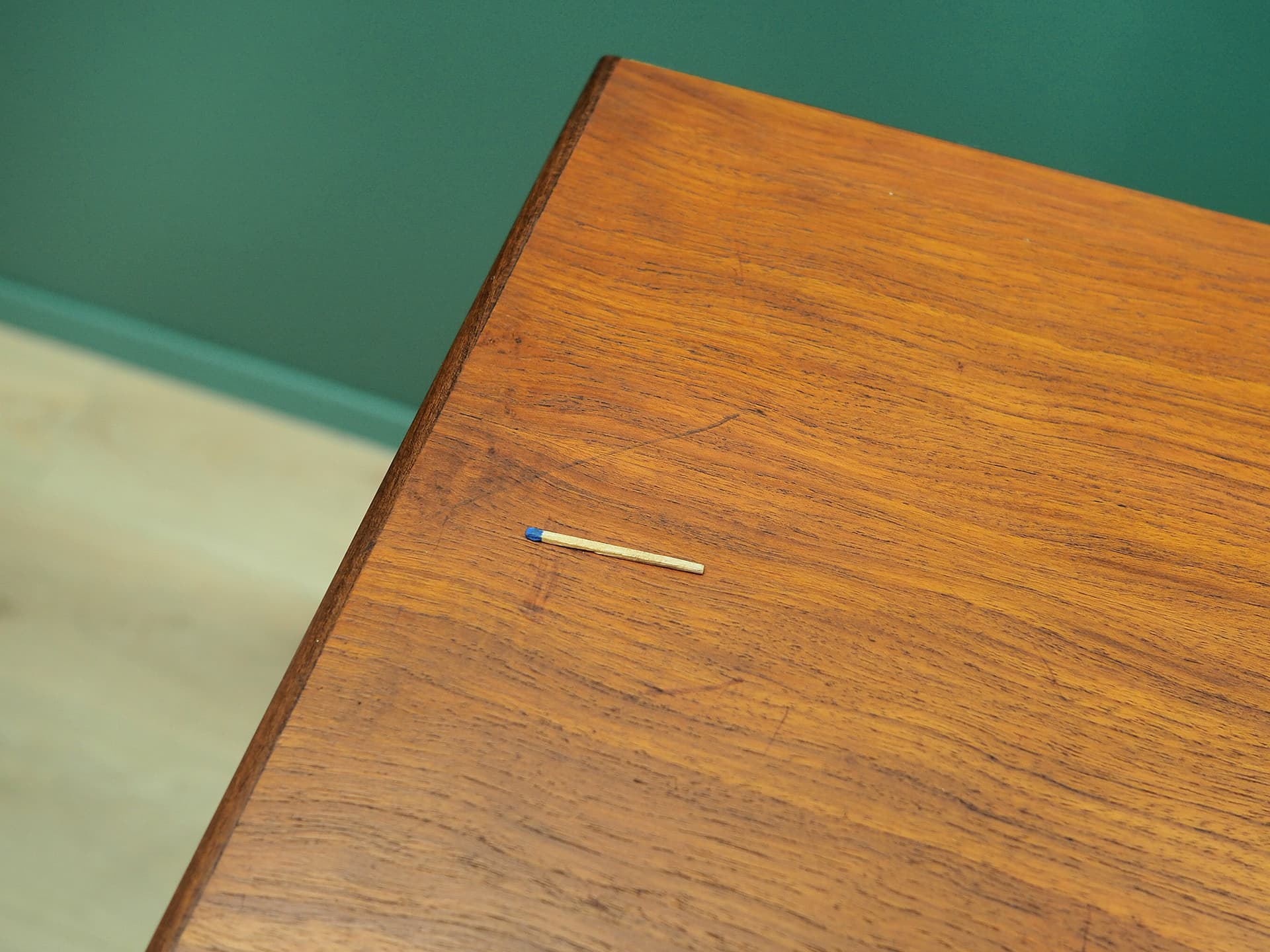 Komoda, teak brązowy, proj. A. Osakeyhitö, Dania, lata 70. - 44767