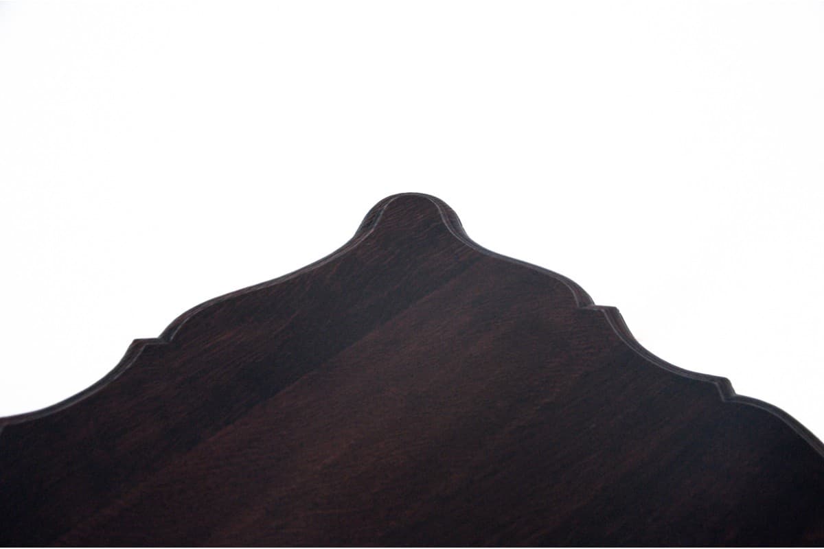 Ciemnobrązowy stolik antyczny, Francja, lata 70. XIX wieku, styl rokoko - 47508