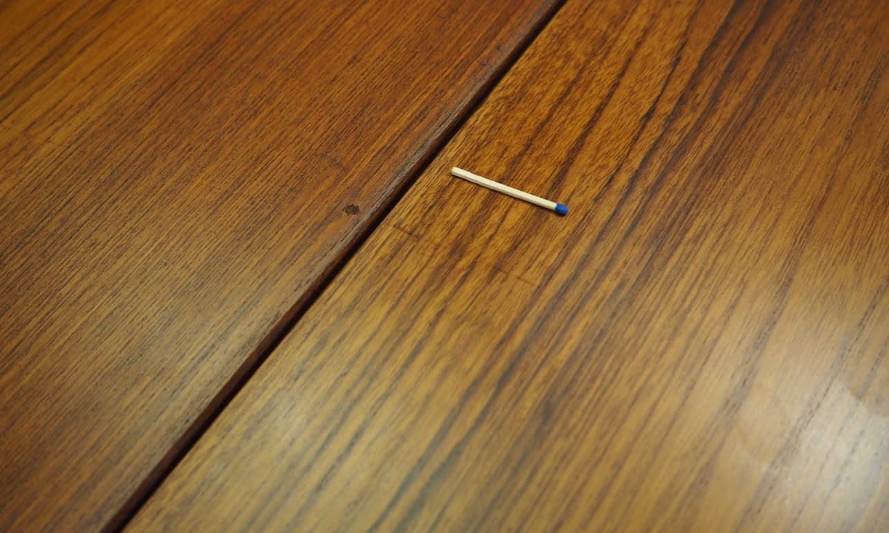 Coffee table, brown teak, Denmark, 1970s. - 49981